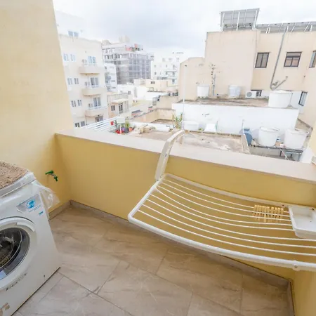Stylish, Modern & Spacious 1br Close To Salina Bay - Bugibba דירה סיינט פול ביי