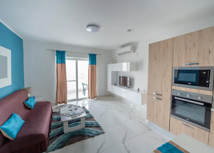 Stylish, Modern & Spacious 1br Close To Salina Bay - Bugibba Daire